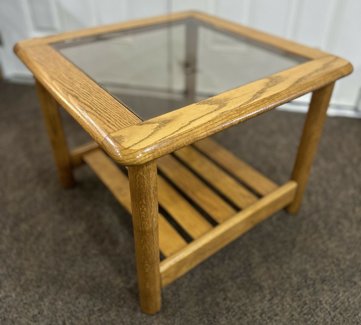 Oak end tables store for sale